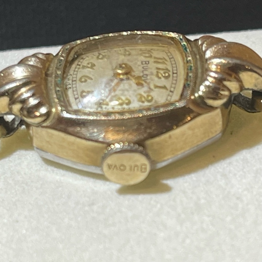 Vintage 10k RG case. 1952 Bulova watch. - Picture 5 of 17